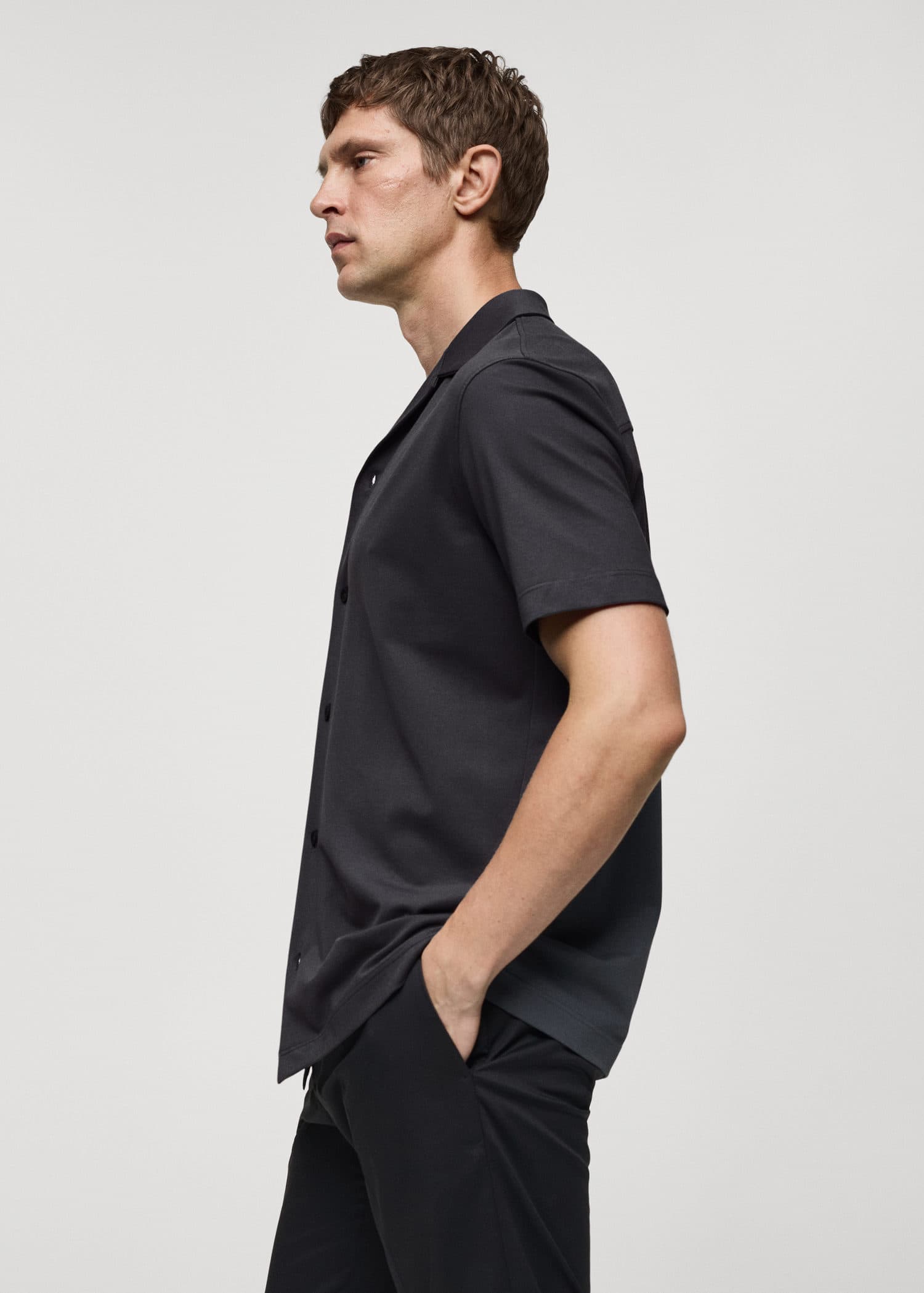 MANGO BONHEUR 77072538-93 MANGO MAN POLO SHIRT