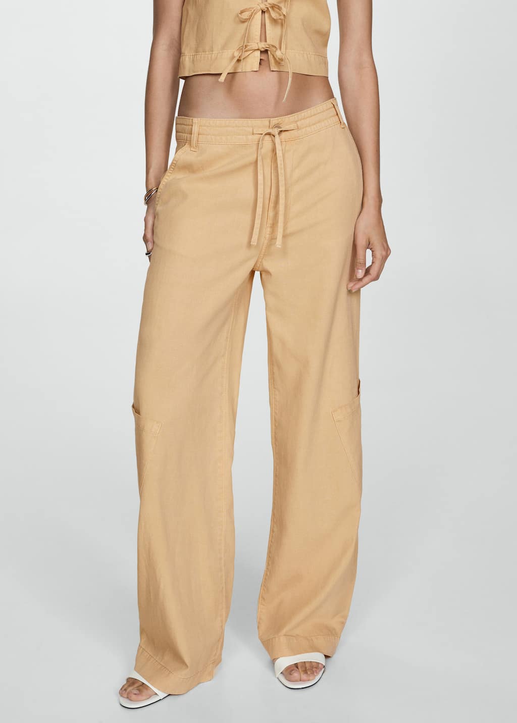 MANGO CORAL 77072914-07 MANGO WOMEN TROUSER