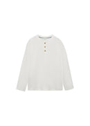 MANGO HENLEY7 77073271-02 MANGO KIDS BOY T-SHIRT LONG SLEEVE-7