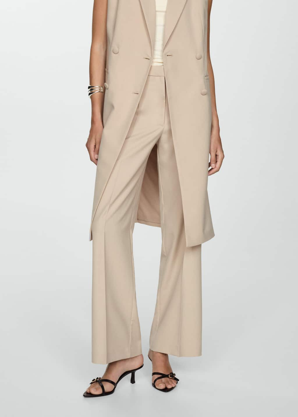 MANGO KARIBI7-A 77074014-07 MANGO WOMEN TROUSER