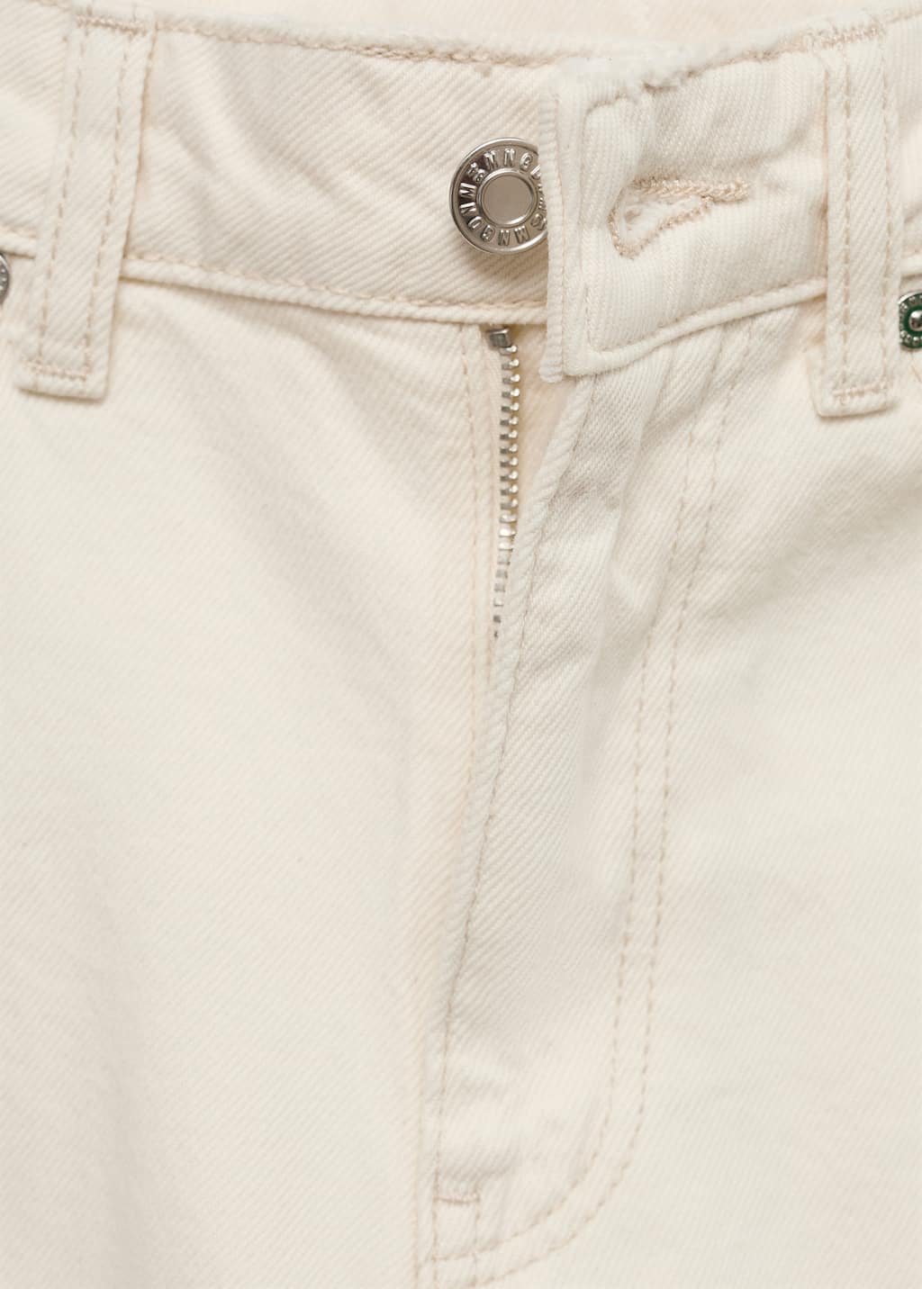 MANGO BLANCA 77074035-05 MANGO WOMEN DENIM JEANS