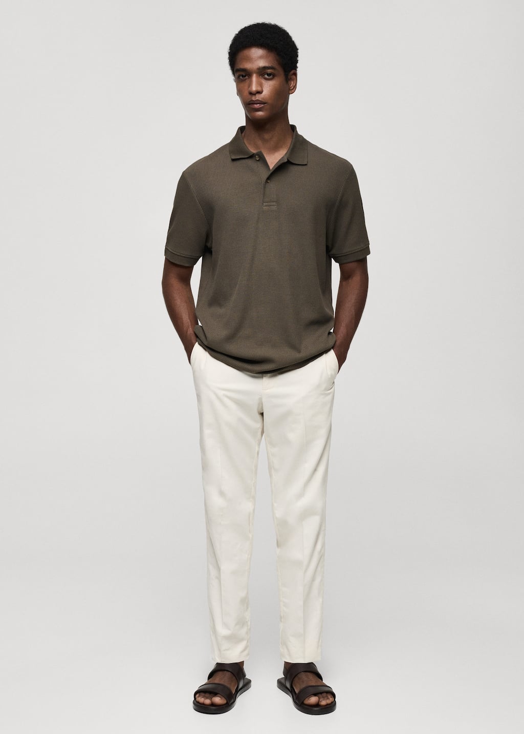 MANGO CAN 77074446-39 MANGO MAN POLO SHIRT