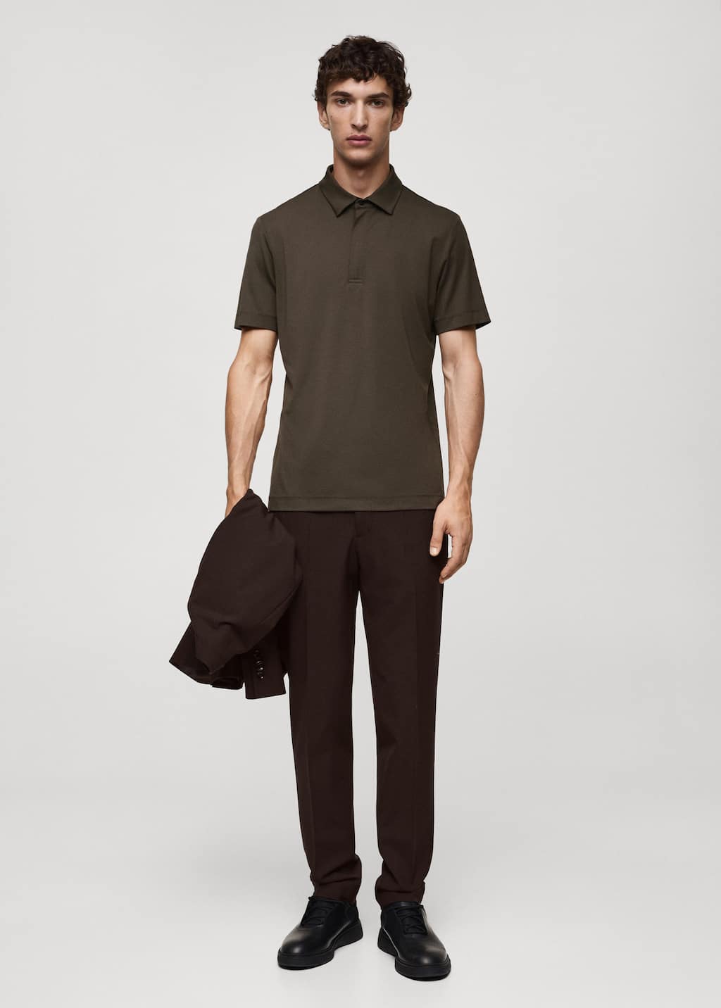 MANGO SIPONTOP 77075966-30 MANGO MAN POLO SHIRT