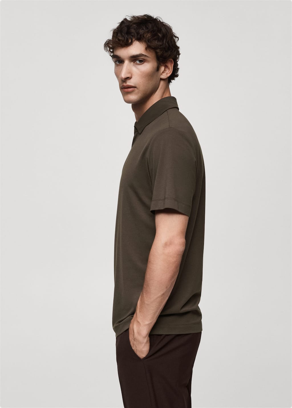 MANGO SIPONTOP 77075966-30 MANGO MAN POLO SHIRT