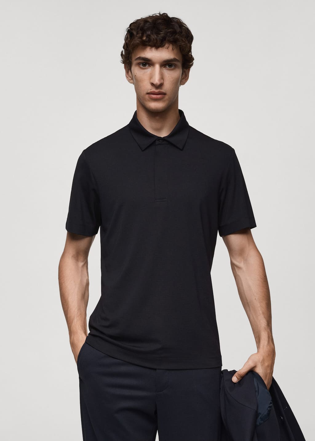 MANGO SIPONTOP 77075966-56 MANGO MAN POLO SHIRT