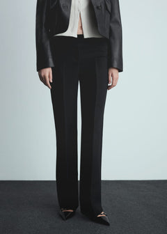 MANGO CHECKY 77076755-99 MANGO WOMEN TROUSER