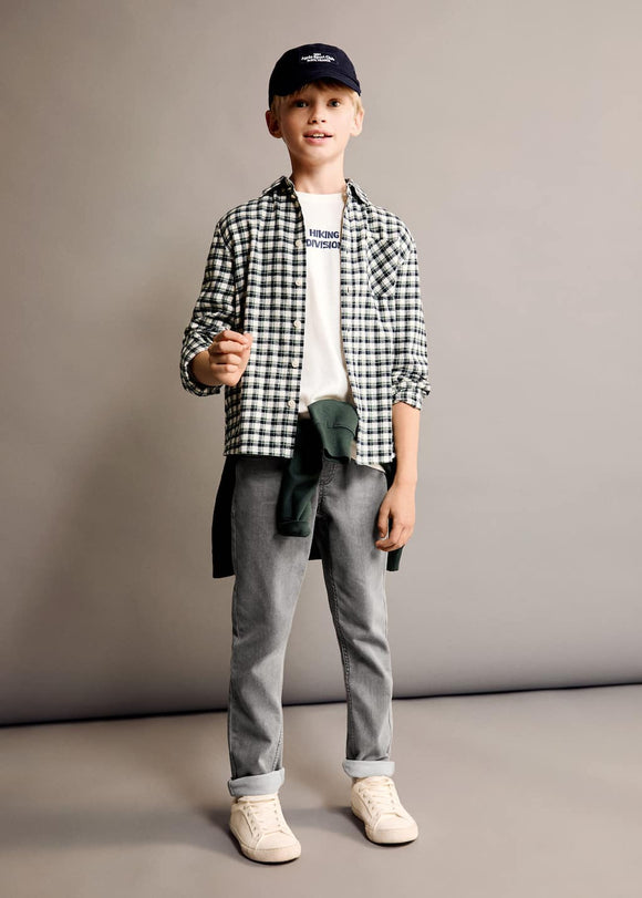 MANGO MAKALU 77077651-05 MANGO KIDS BOY SHIRT LONG SLEEVE