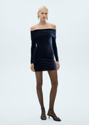 MANGO XSOL 77079061-57 MANGO WOMEN DRESS KNEE LENGTH-2