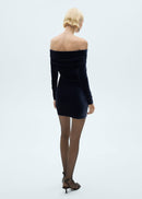 MANGO XSOL 77079061-57 MANGO WOMEN DRESS KNEE LENGTH-6