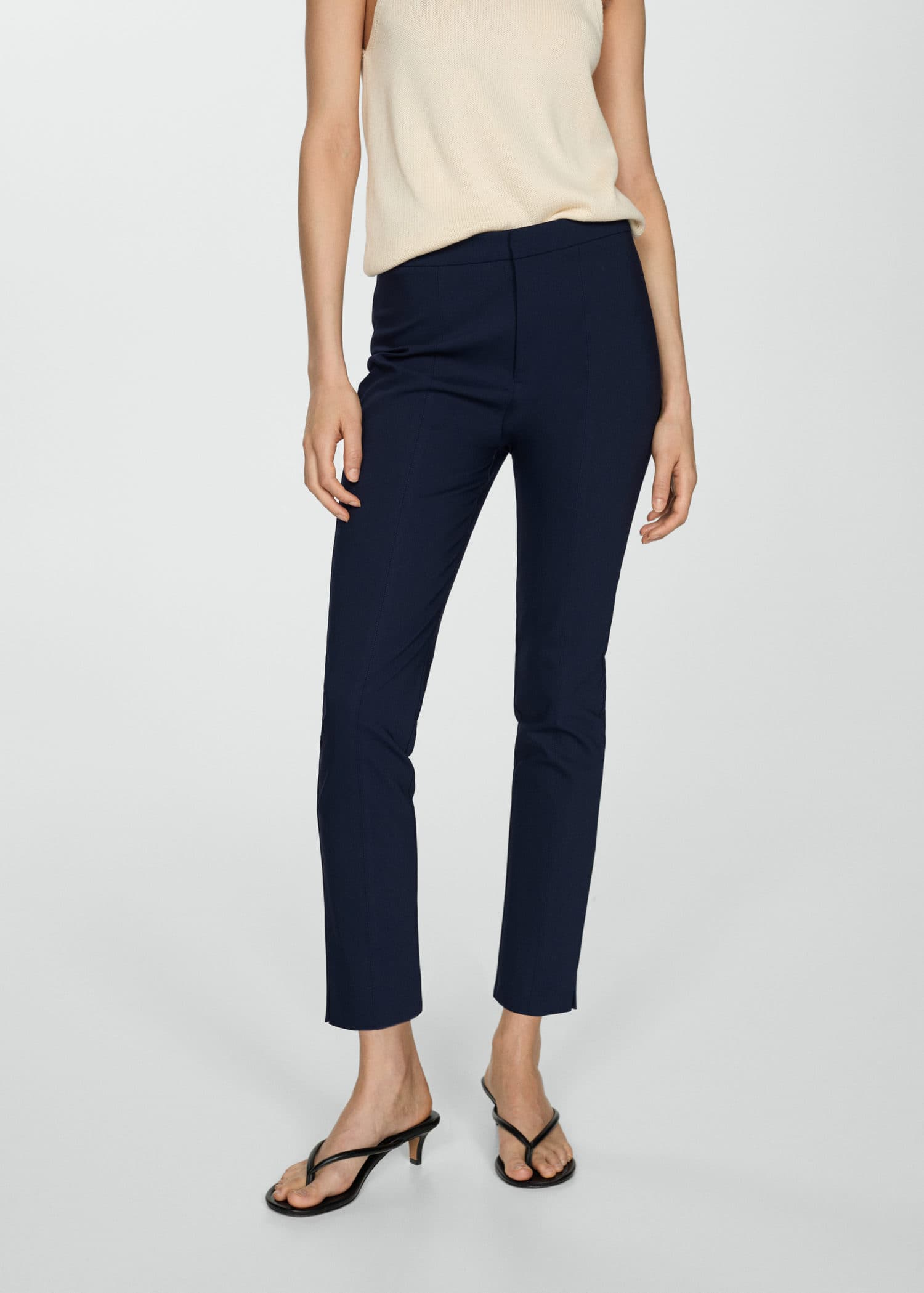 MANGO MALU5-H 77080566-56 MANGO WOMEN TROUSER