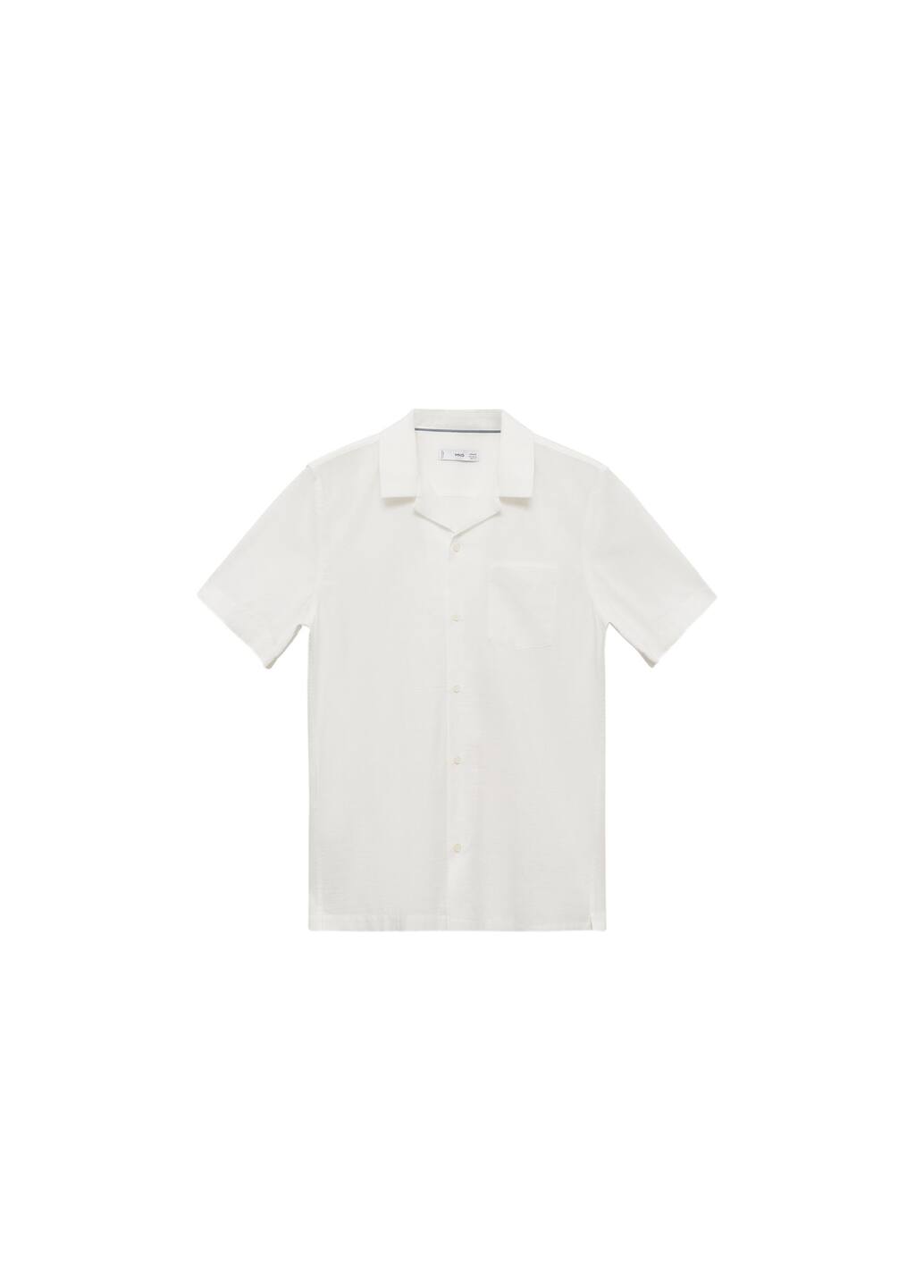 MANGO ARCS 77080571-01 MANGO MAN SHIRT SHORT SLEEVE