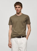 MANGO CHELSEA-I 77080584-35 MANGO MAN T-SHIRT SHORT SLEEVE-1