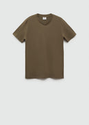 MANGO CHELSEA-I 77080584-35 MANGO MAN T-SHIRT SHORT SLEEVE-3