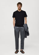 MANGO CHELSEA 77080584-99 MANGO MAN T-SHIRT SHORT SLEEVE-2