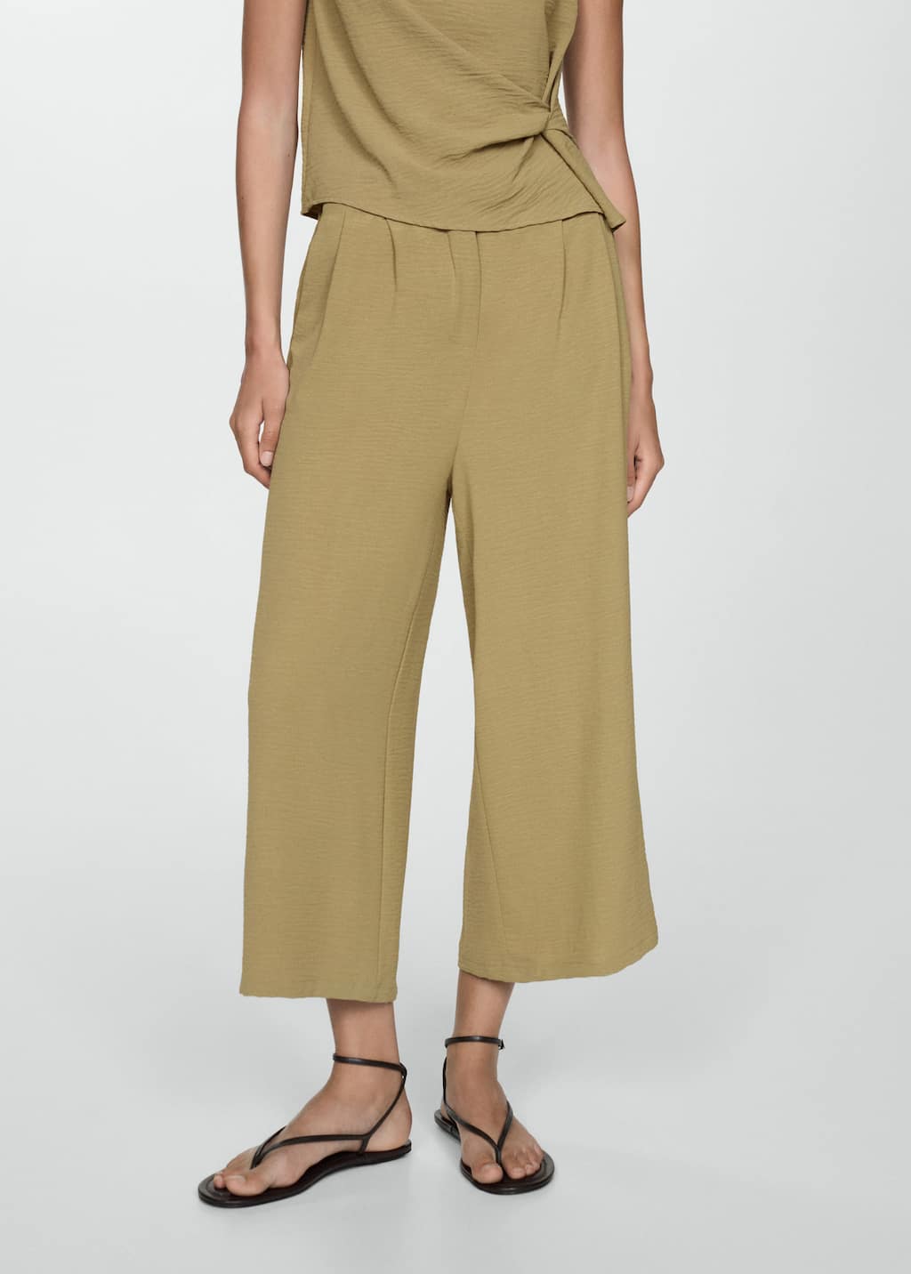 MANGO BURBU-H 77084011-37 MANGO WOMEN TROUSER