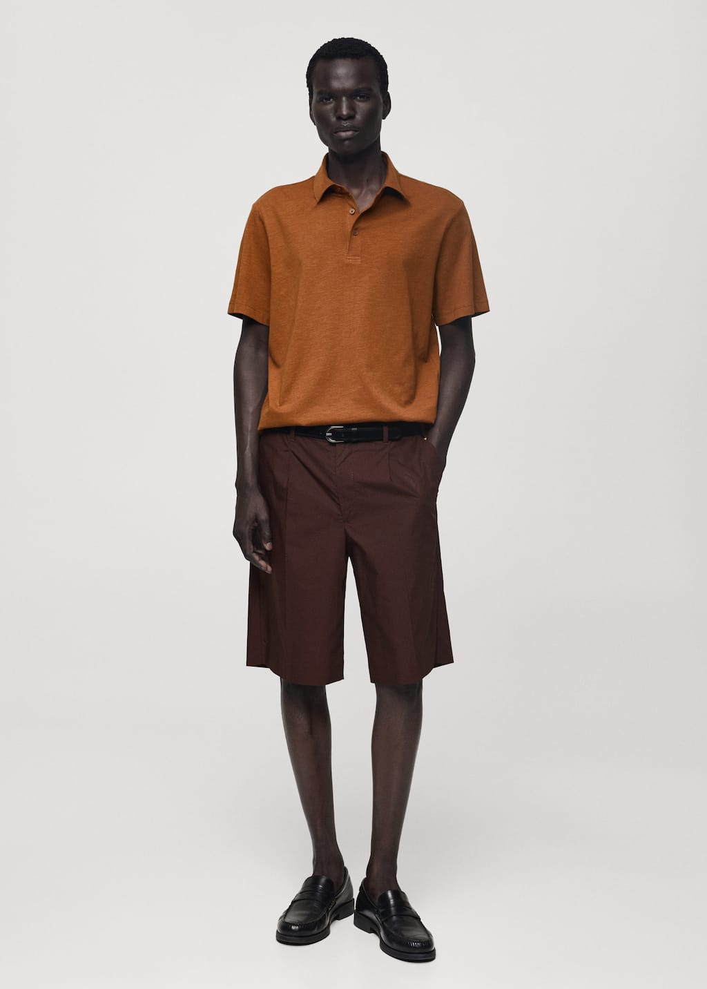 MANGO POLOSLUB-H 77087656-30 MANGO MAN POLO SHIRT