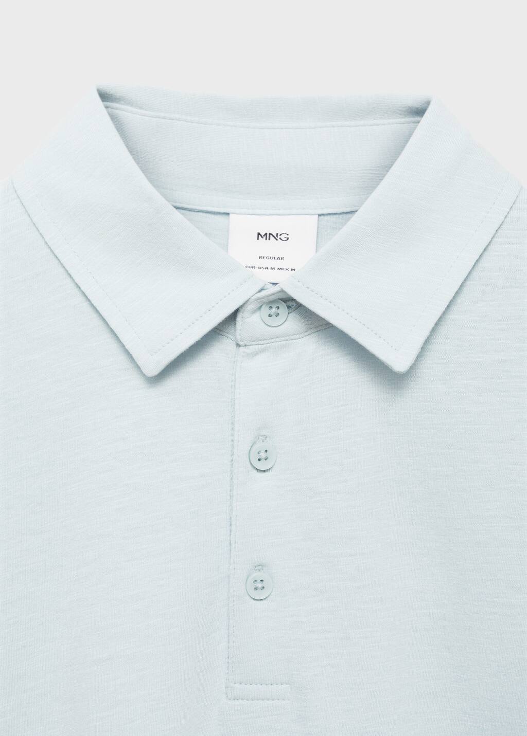 MANGO POLOSLUB-H 77087656-50 MANGO MAN POLO SHIRT