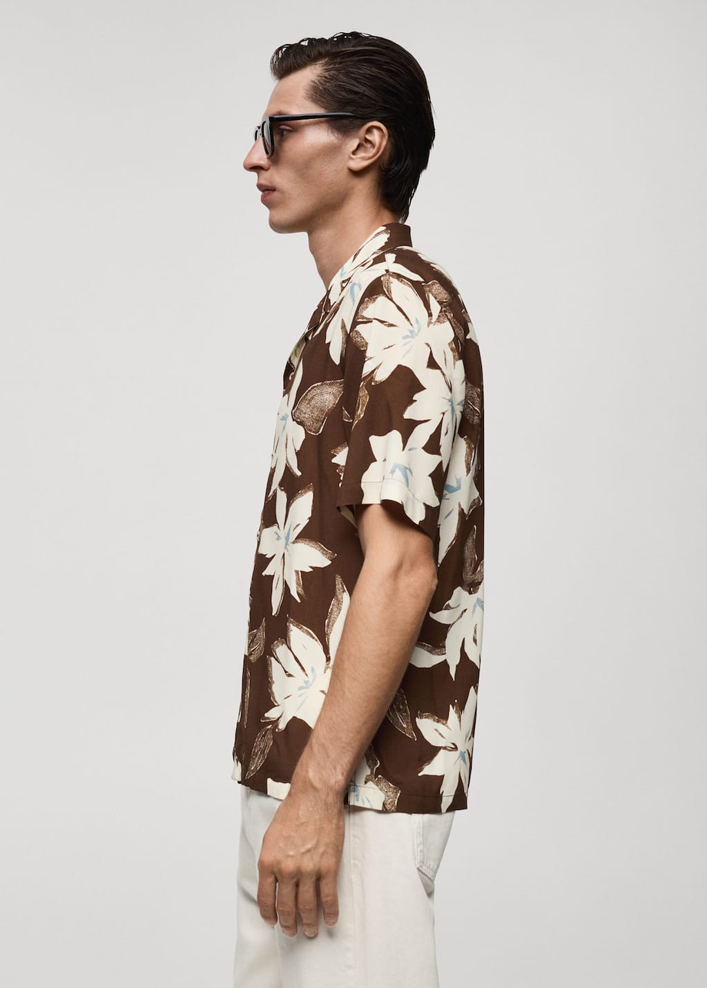 MANGO LILY-H 77087700-78 MANGO MAN SHIRT SHORT SLEEVE