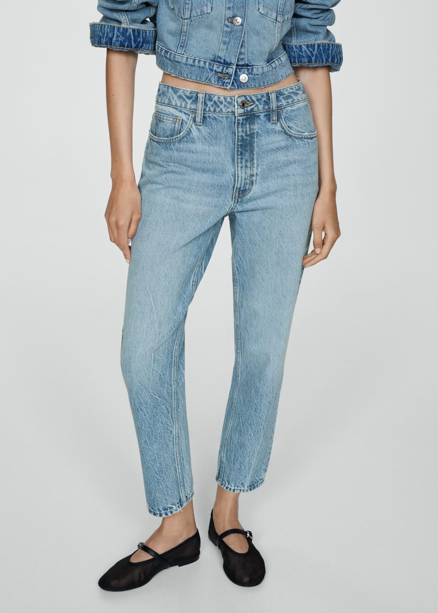 MANGO MOM2000 77090583-TM MANGO WOMEN DENIM JEANS