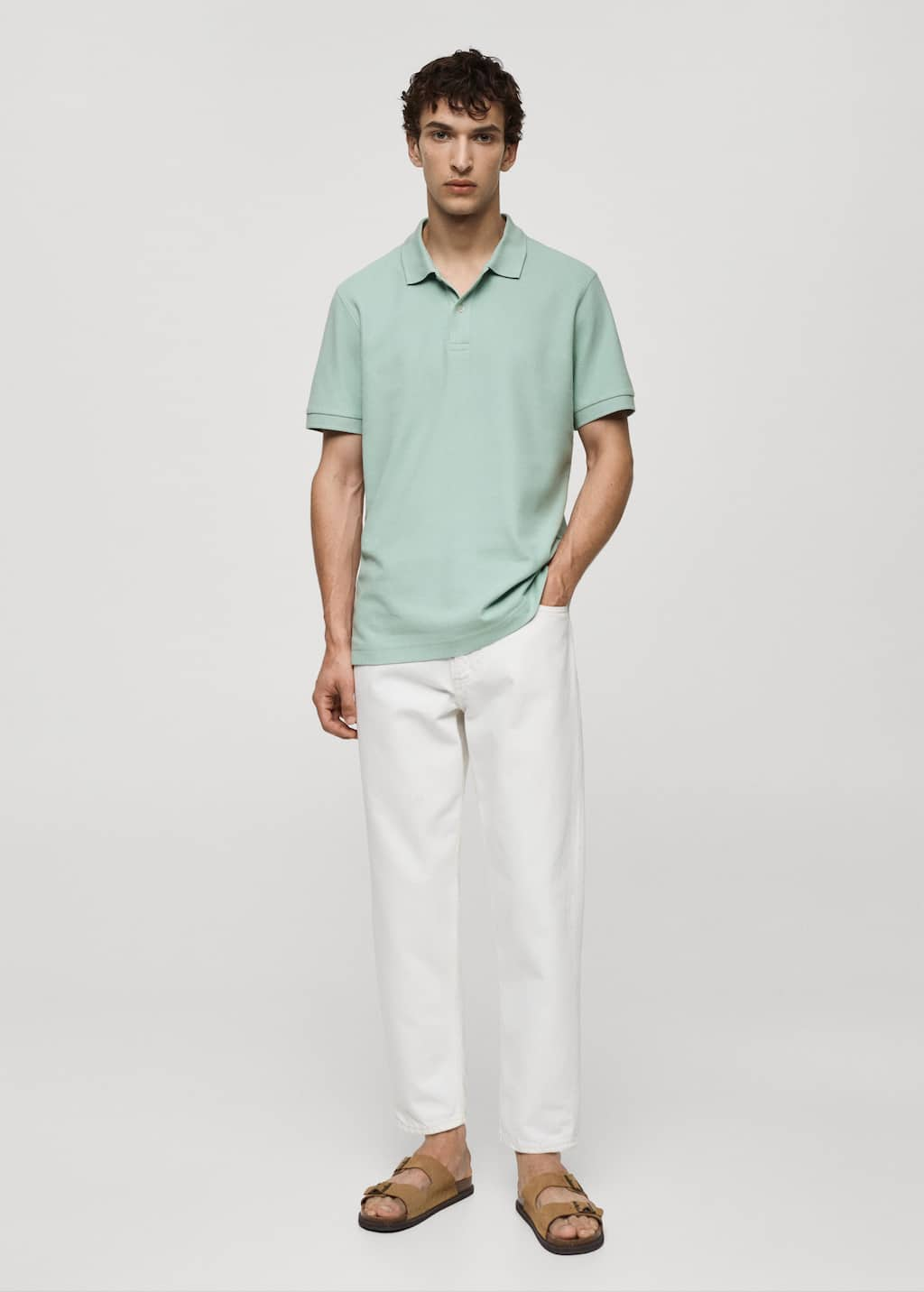 MANGO REA 77090584-45 MANGO MAN POLO SHIRT