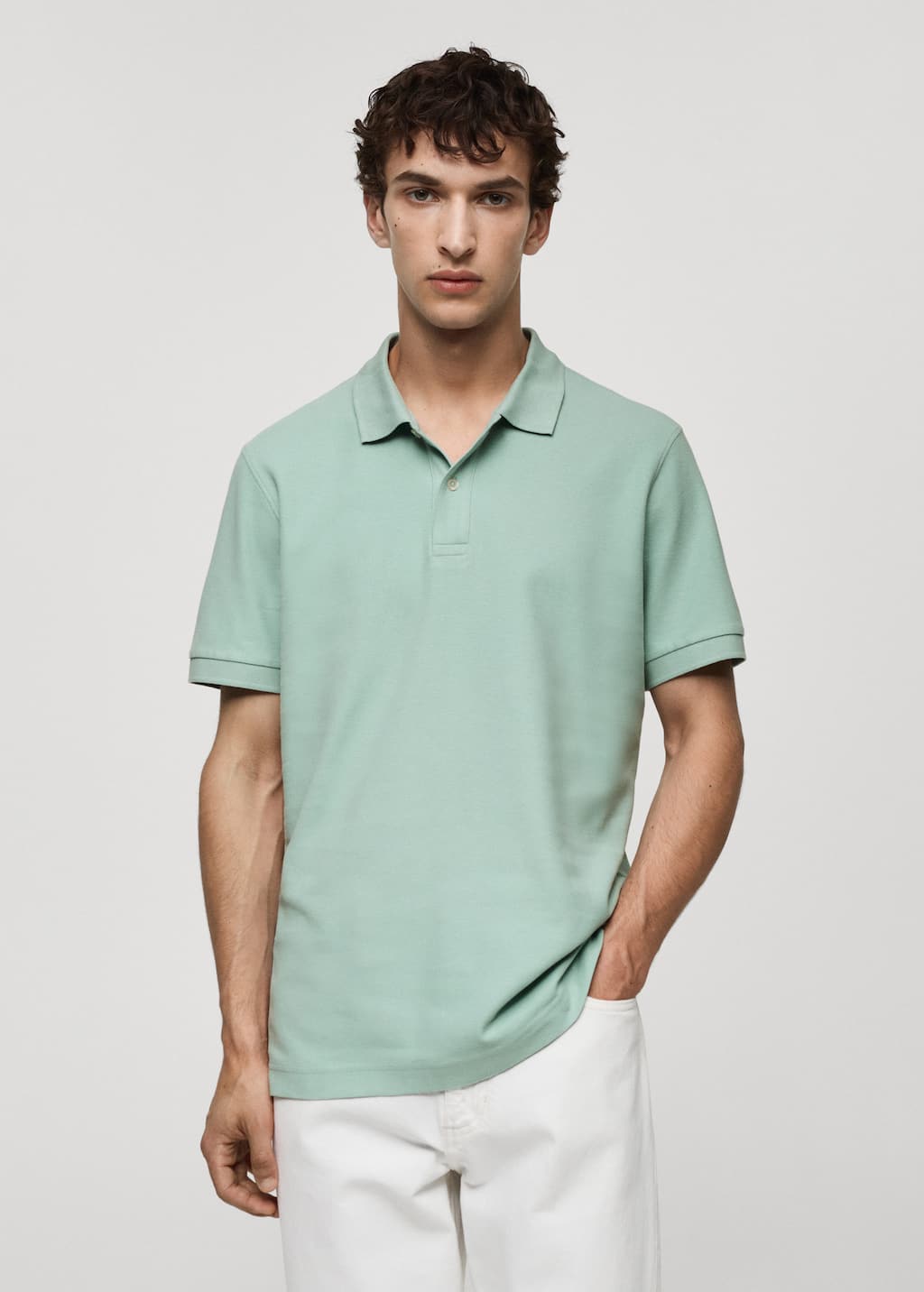 MANGO REA 77090584-45 MANGO MAN POLO SHIRT