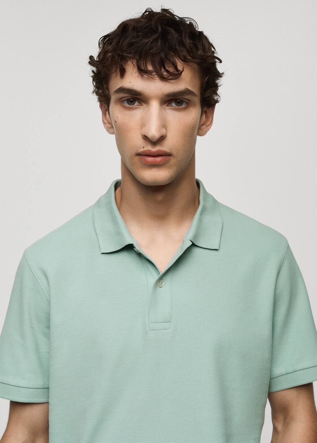 MANGO REA 77090584-45 MANGO MAN POLO SHIRT