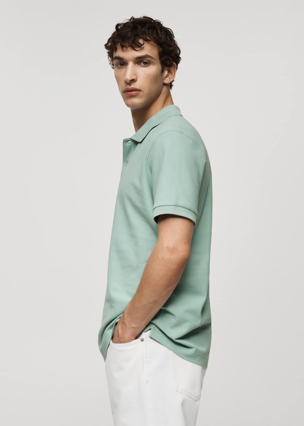 MANGO REA 77090584-45 MANGO MAN POLO SHIRT