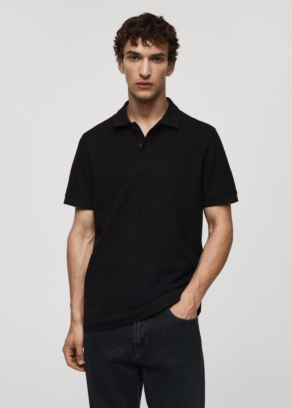 MANGO REA 77090584-99 MANGO MAN POLO SHIRT