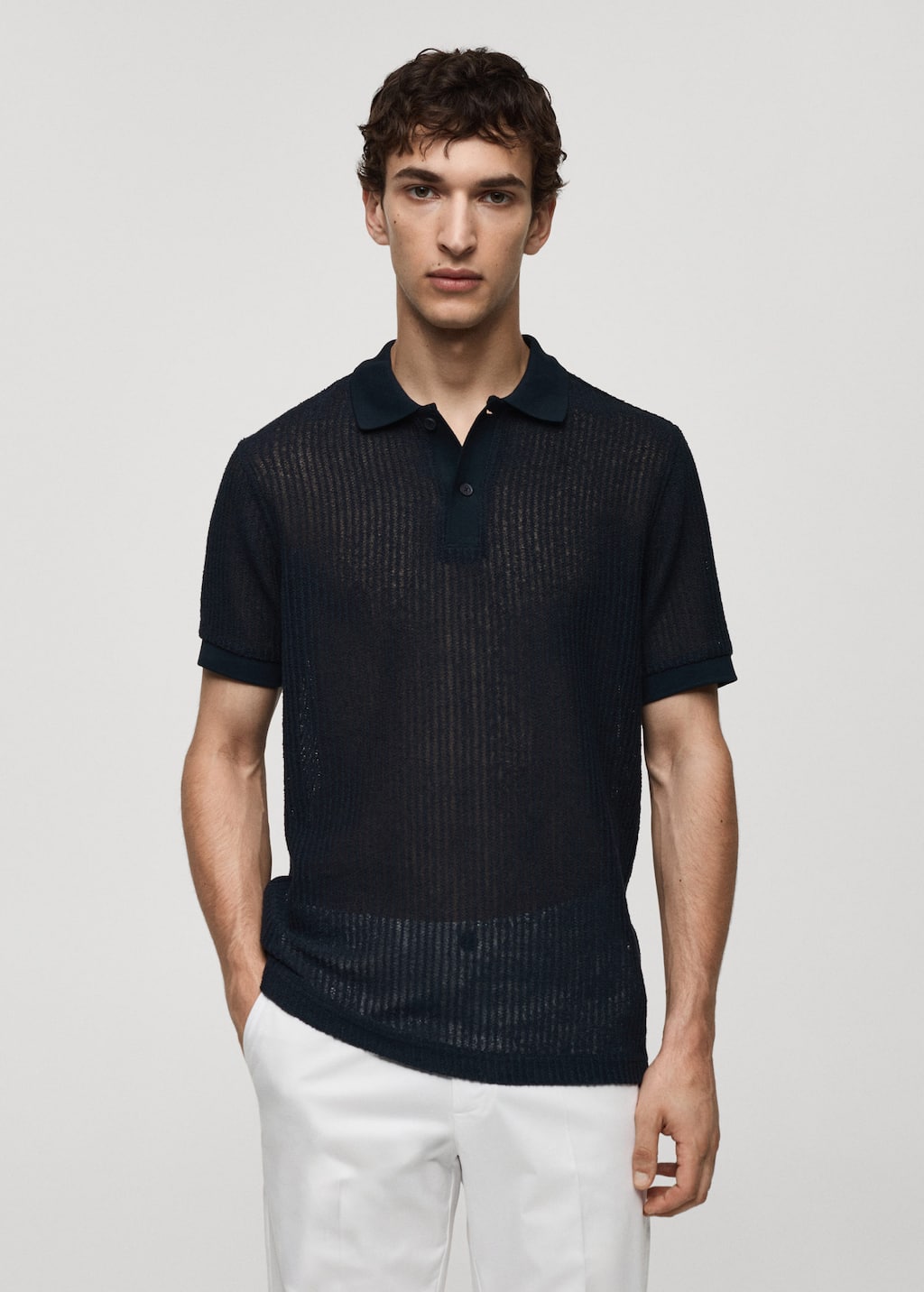 MANGO FACCIB 77090587-56 MANGO MAN POLO SHIRT