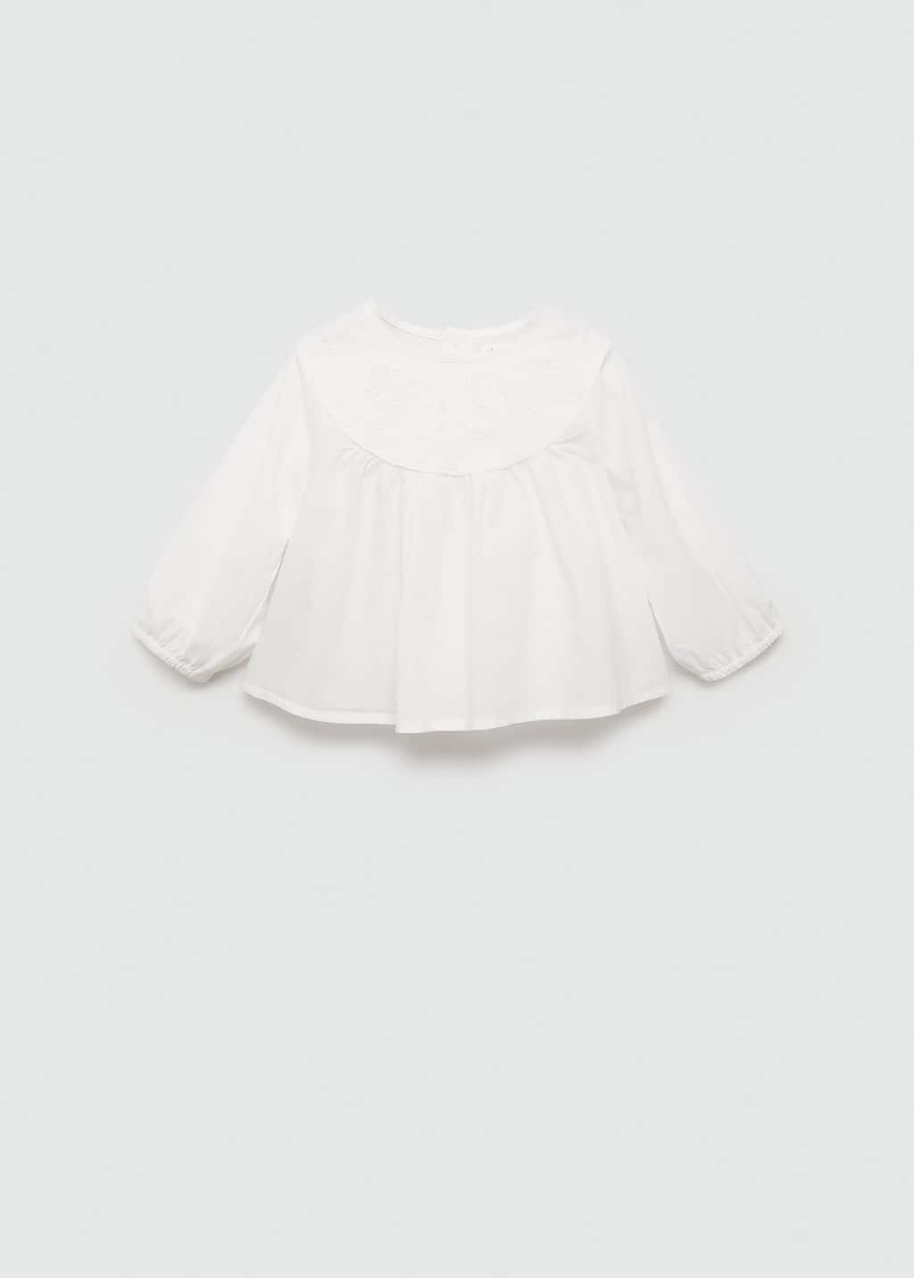 MANGO ALGARVE 77093669-01 MANGO KIDS NEW BORN BABY BLOUSE