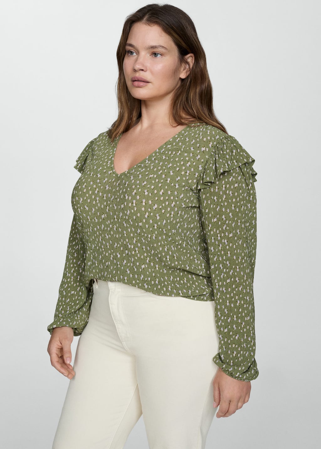 MANGO POMELO2 77094027-43 MANGO WOMEN BLOUSE