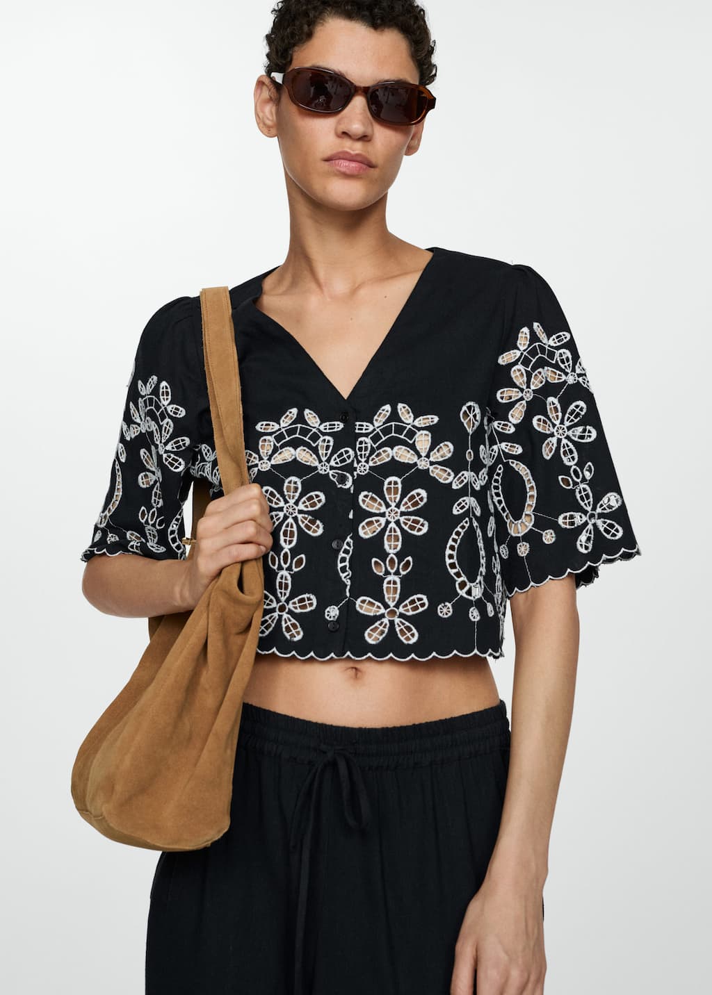 MANGO YAO-H 77095981-99 MANGO WOMEN BLOUSE