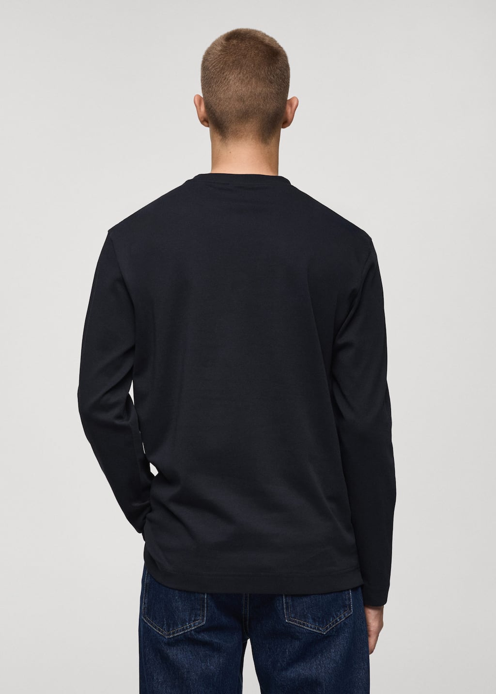 MANGO GARETH 77097111-56 MANGO MAN T-SHIRT LONG SLEEVE