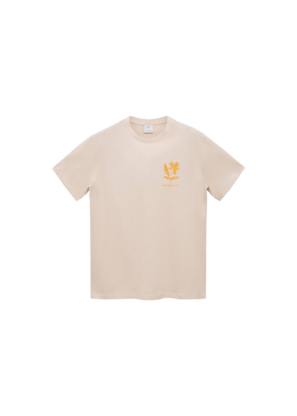 MANGO BEGONIA-H 77097655-05 MANGO MAN T-SHIRT SHORT SLEEVE