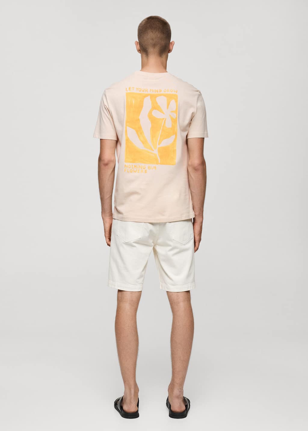 MANGO BEGONIA-H 77097655-05 MANGO MAN T-SHIRT SHORT SLEEVE