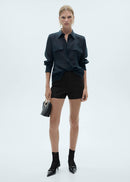 MANGO SMOCK 77099235-99 MANGO WOMEN SHORT-2