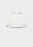 MANGO FITO 77099242-02 MANGO KIDS NEW BORN BABY BLOUSE-1