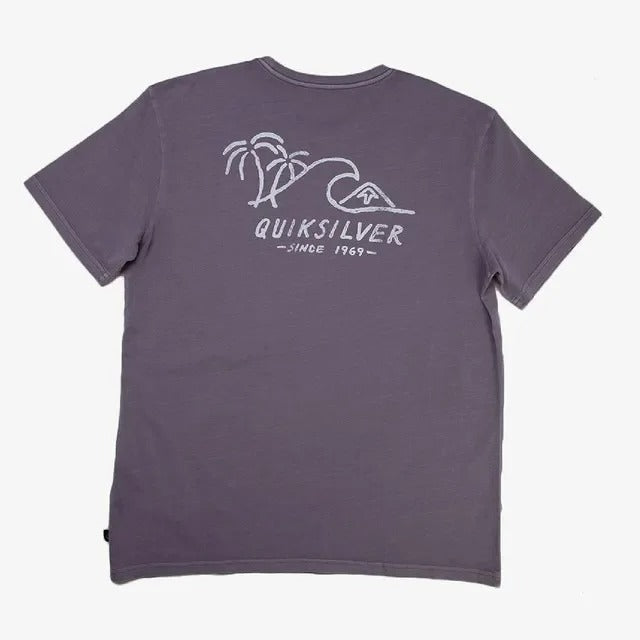 QUIKSILVER SURF AND TURF UQYZT05363-SKG0 T-SHIRT SHORT SLEEVE (M)