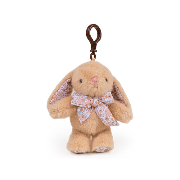 MINISO BOW BUNNY 6IN. PLUSH PENDANT (BROWN) 2028334910107 PLUSH KEYCHAINS