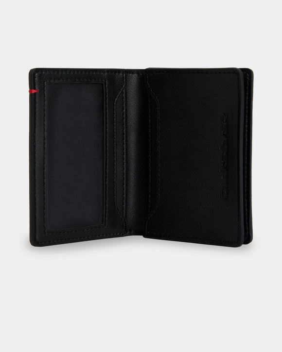 QUIKSILVER FLIPSIDE 7D6032600-BLK WALLET (M)