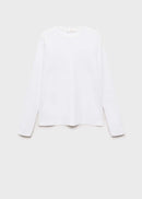 MANGO BIRI 87000441-01 MANGO WOMEN T-SHIRT LONG SLEEVE-3