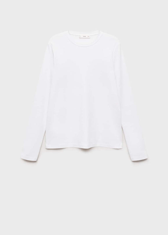 MANGO BIRI 87000441-01 MANGO WOMEN T-SHIRT LONG SLEEVE