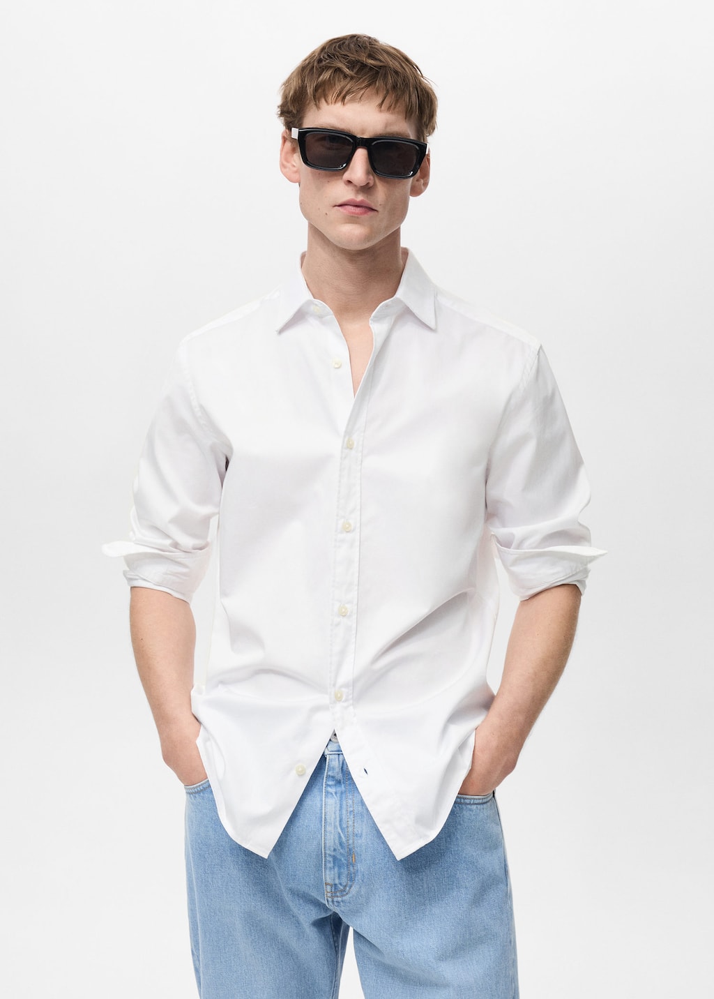 MANGO CESARE 87000606-01 MANGO MAN SHIRT LONG SLEEVE