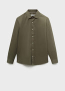 MANGO CESARE 87000606-37 MANGO MAN SHIRT LONG SLEEVE-3