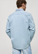 MANGO DENIM 87000609-TC MANGO MAN SHIRT LONG SLEEVE-7