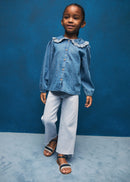 MANGO SEAMLESS 87000622-50 MANGO KIDS BABY GIRL JEANS-2