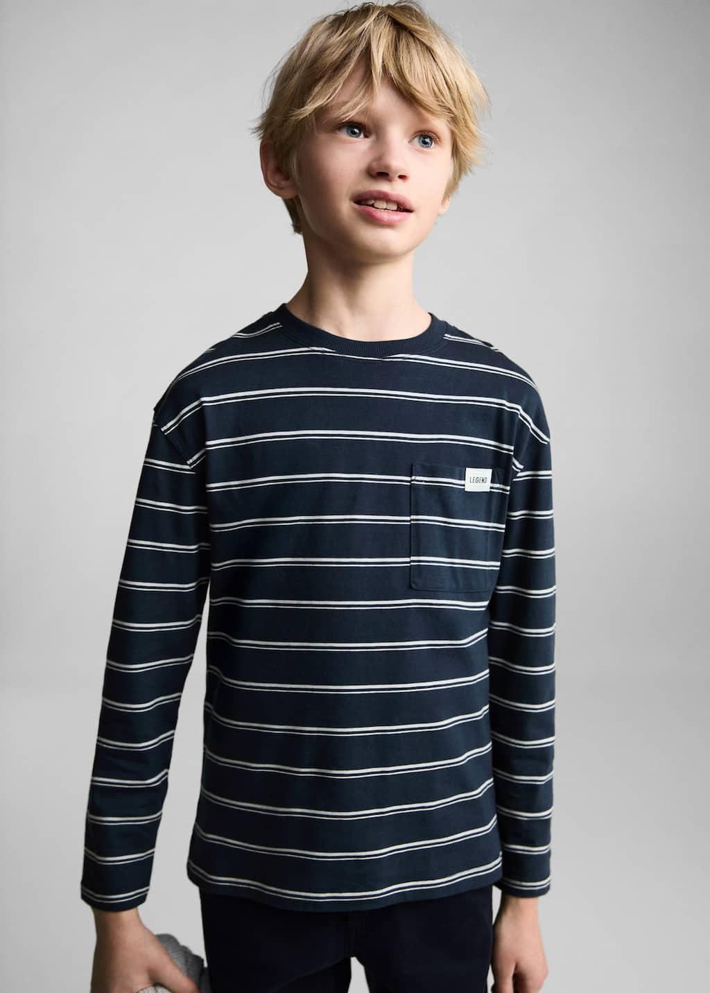 MANGO LEGEND 87000641-56 MANGO KIDS BOY T-SHIRT LONG SLEEVE