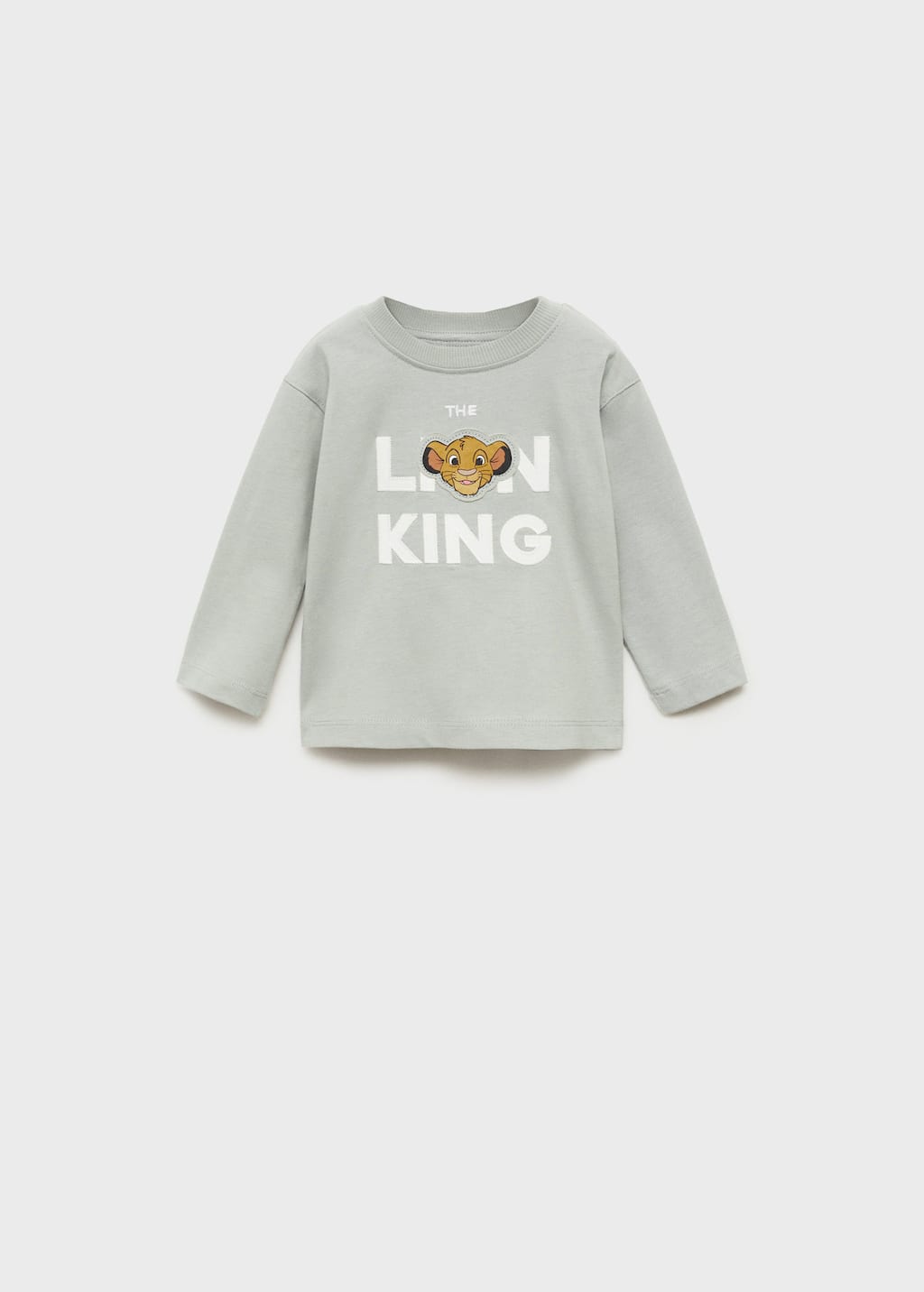 MANGO LIONLK 87000644-40 MANGO KIDS BABY BOY T-SHIRT LONG SLEEVE