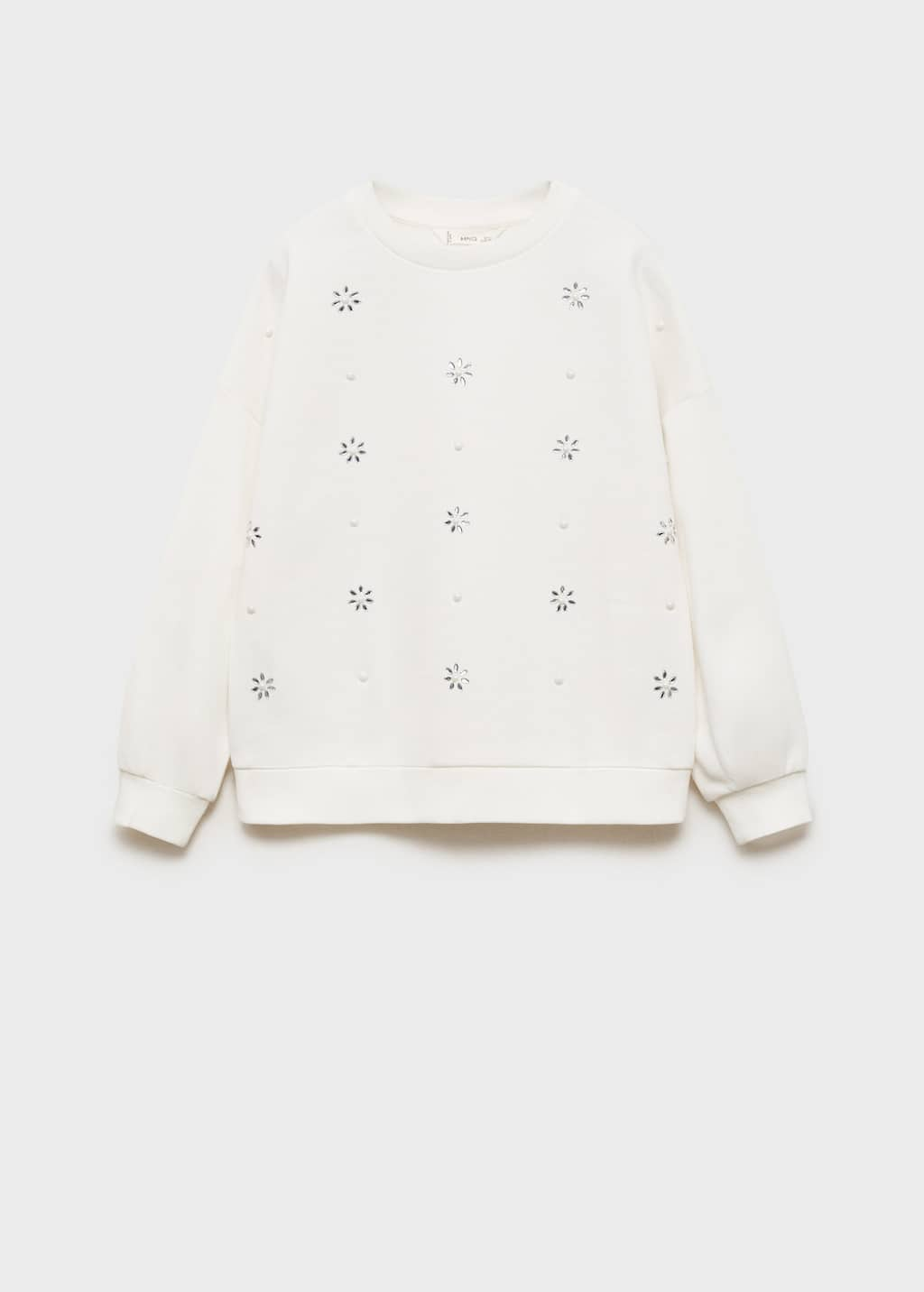 MANGO PEARLS 87000647-02 MANGO KIDS GIRL SWEATSHIRT