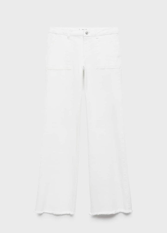 MANGO WIDELEG 87001087-01 MANGO KIDS GIRL JEANS